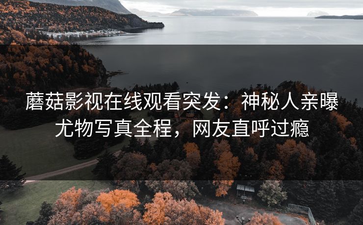 蘑菇影视在线观看突发：神秘人亲曝尤物写真全程，网友直呼过瘾